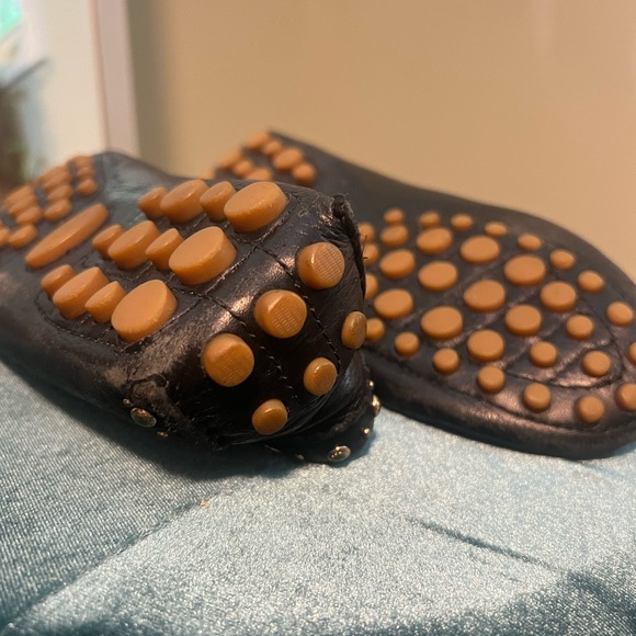 Coach Norfolk leather Driving Moccasin with studded tassles - Picture 4 of 5